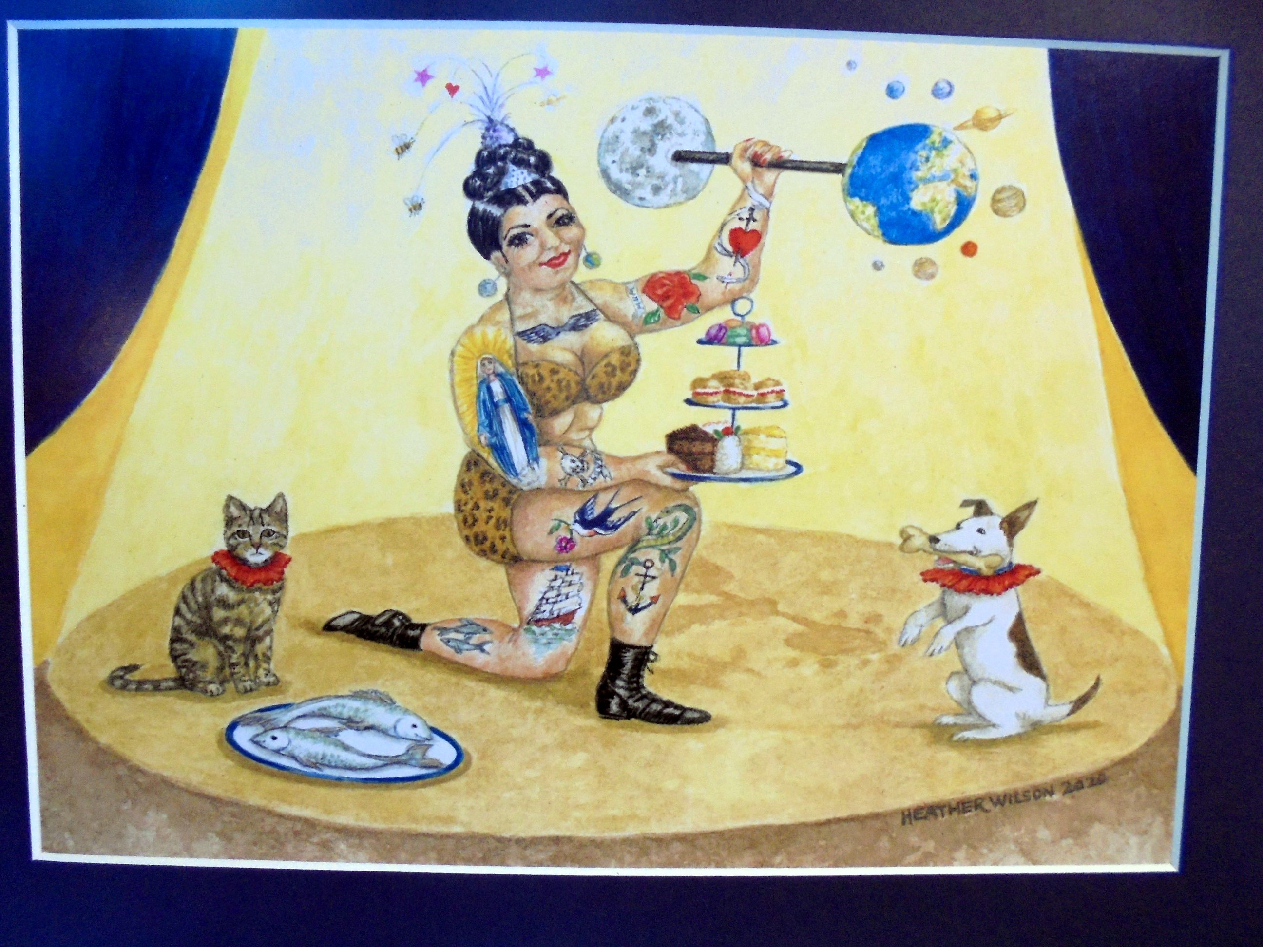 The_Strong_Lady_with_the_Fish_Virgo_Pisces